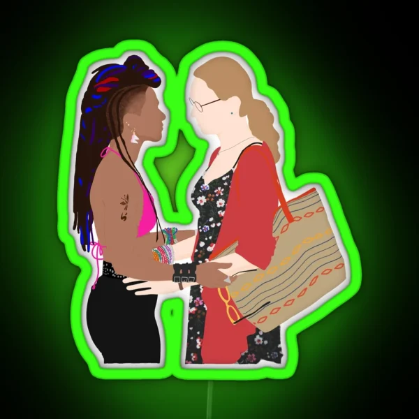 Nomi And Amanita RGB Neon Sign