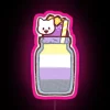nonbinary-pride-smoothie-kitty-rgb-neon-sign-pink