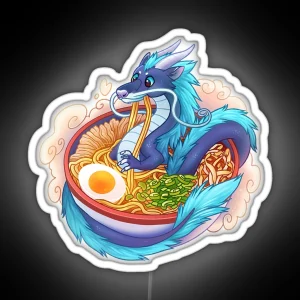 Noodle Dragon RGB Neon Sign