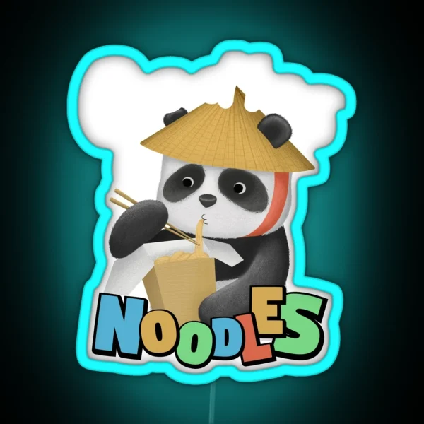 Noodle Lover RGB Neon Sign