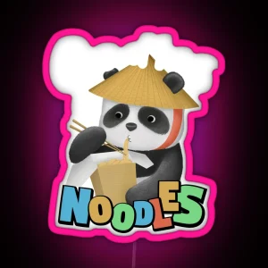 Noodle Lover RGB Neon Sign