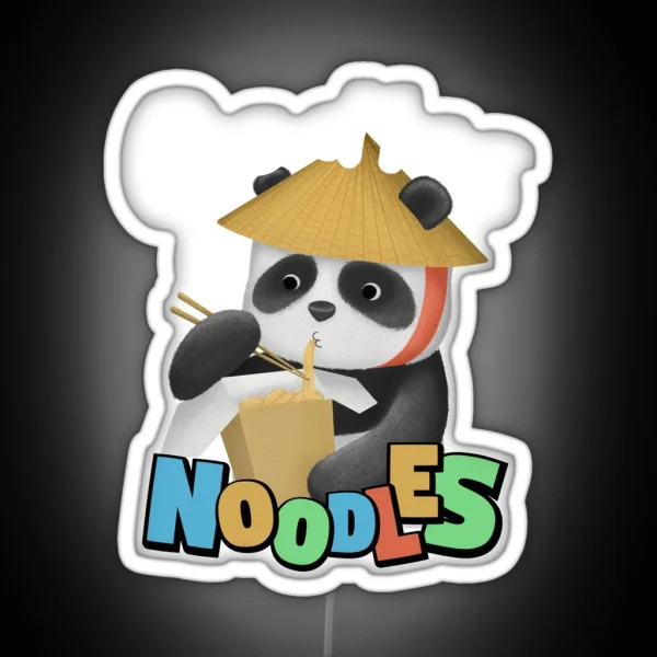 Noodle Lover RGB Neon Sign