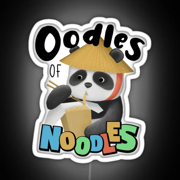 Noodle Lover RGB Neon Sign