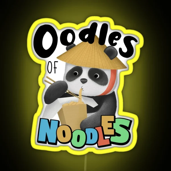 Noodle Lover RGB Neon Sign