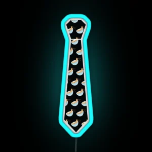 Noodle Poke Emoji RGB Neon Sign