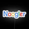 NOOGLER RGB NEON SIGN WHITE