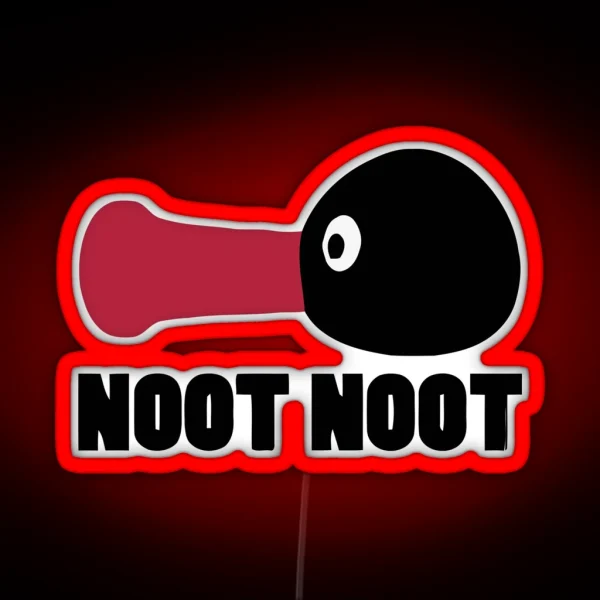 NOOT NOOT RGB Neon Sign