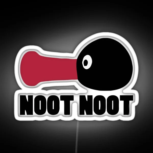 NOOT NOOT RGB Neon Sign