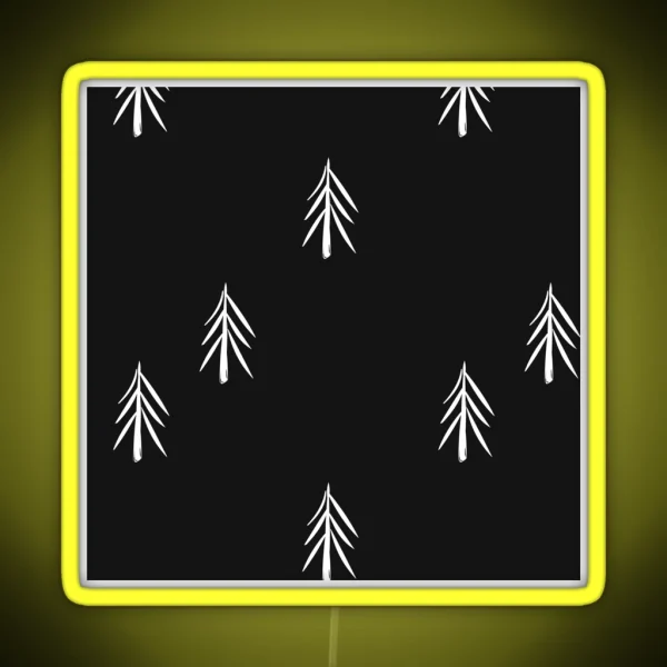 Nordic Fir Trees RGB Neon Sign