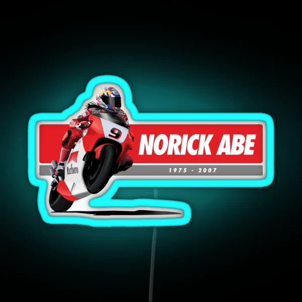 Norick Abe Ver 2 RGB Neon Sign