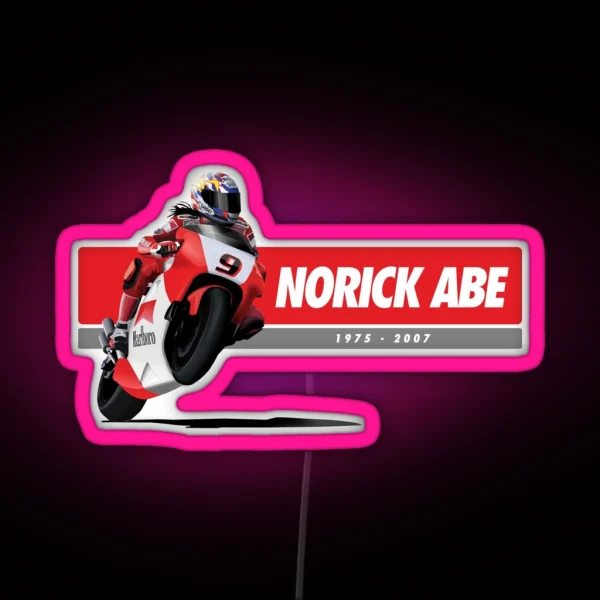 Norick Abe Ver 2 RGB Neon Sign