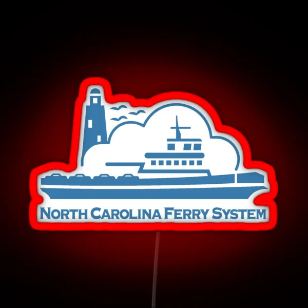 North Carolina Ferry System RGB Neon Sign
