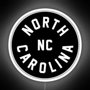 North Carolina NC RGB Neon Sign