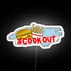 north carolina favorite food neon sign rgb