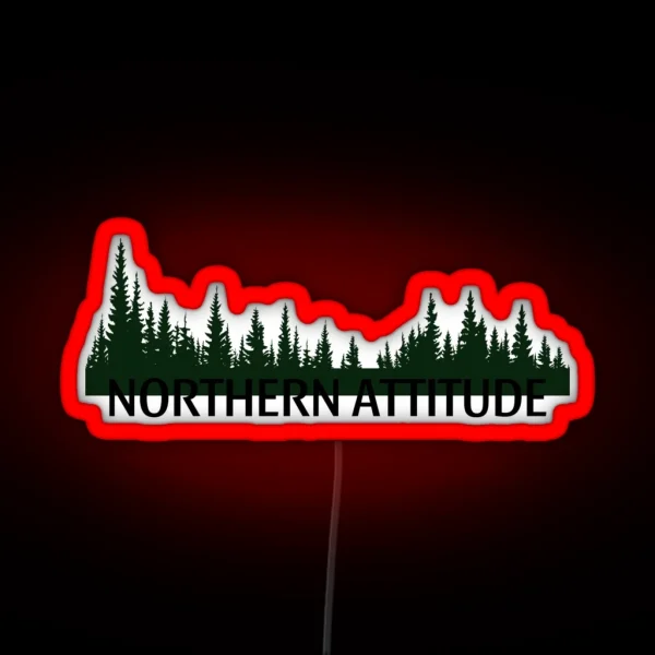 Northern Attitude RGB Neon Sign