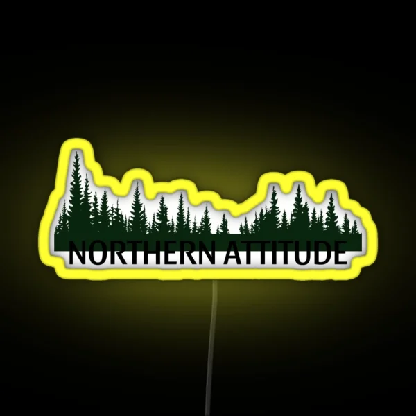 Northern Attitude RGB Neon Sign