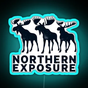 Northern Exposure Tribute Cicely Alaska RGB Neon Sign