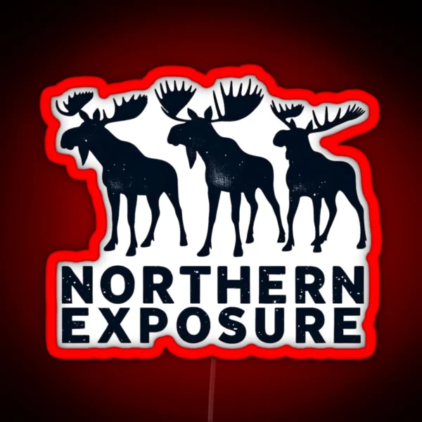 Northern Exposure Tribute Cicely Alaska RGB Neon Sign