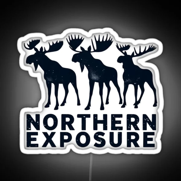 Northern Exposure Tribute Cicely Alaska RGB Neon Sign