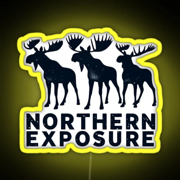 Northern Exposure Tribute Cicely Alaska RGB Neon Sign