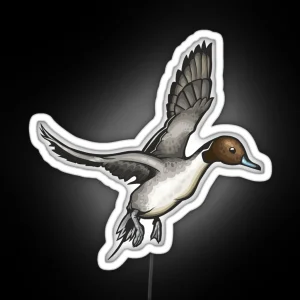 Northern Pintail RGB Neon Sign