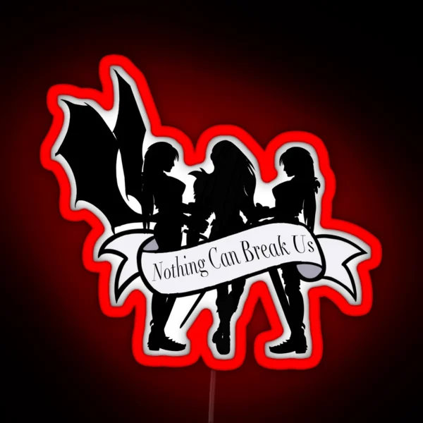 Nothing Can Break Us Valkyrie RGB Neon Sign