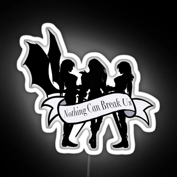 Nothing Can Break Us Valkyrie RGB Neon Sign