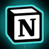 notion rgb neon sign blue