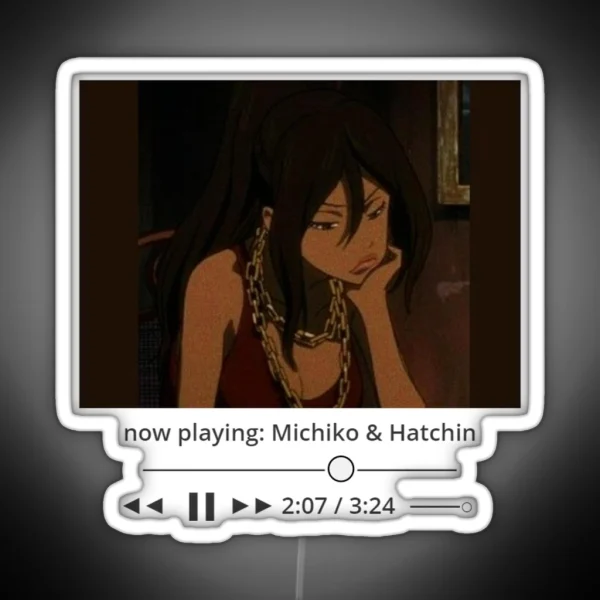 Now Playing Michiko And Hatchin RGB Neon Sign