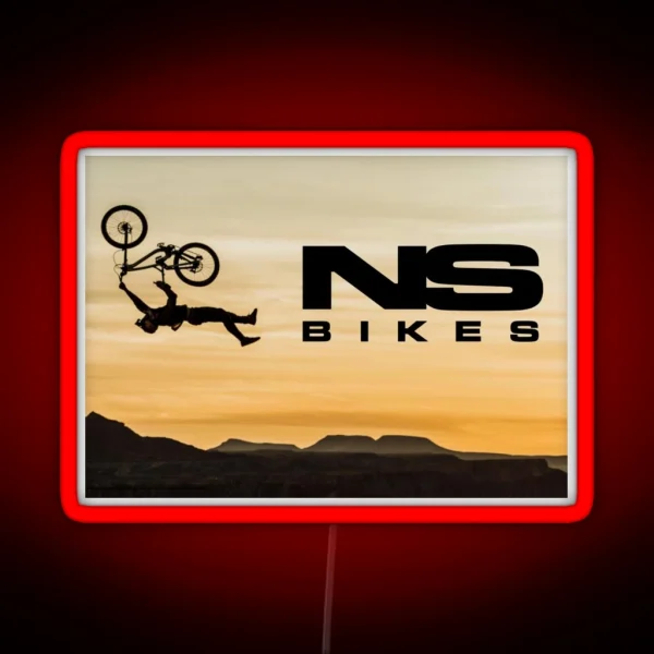 NS Bikes Downhill RGB Neon Sign