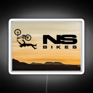 NS Bikes Downhill RGB Neon Sign