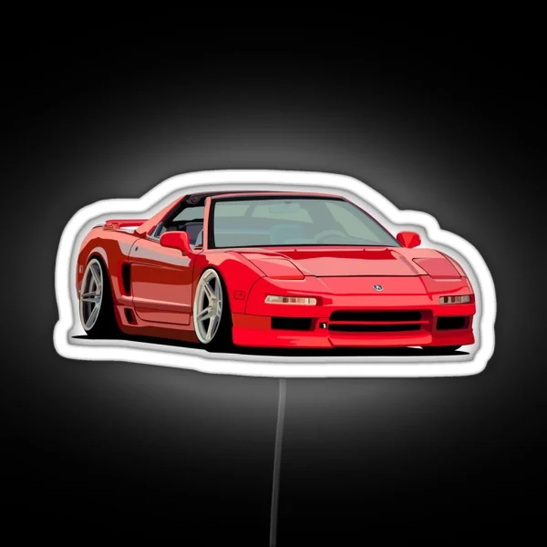 NSX Cartoon RGB Neon Sign