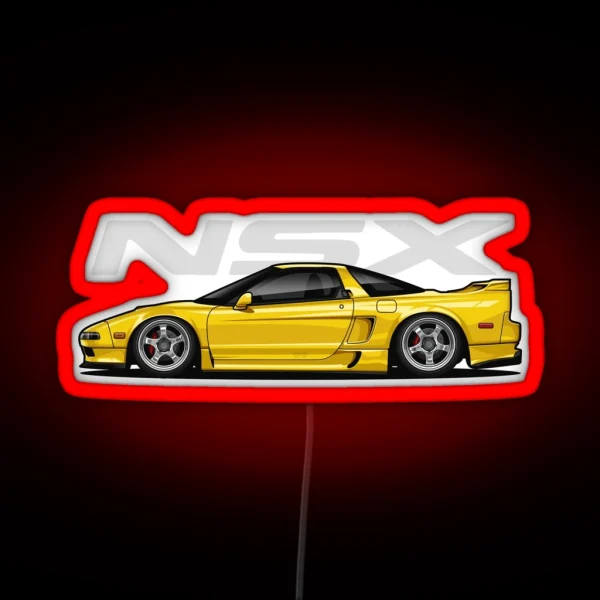NSX Lemonde Yellow RGB Neon Sign