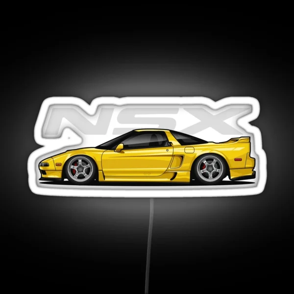 NSX Lemonde Yellow RGB Neon Sign