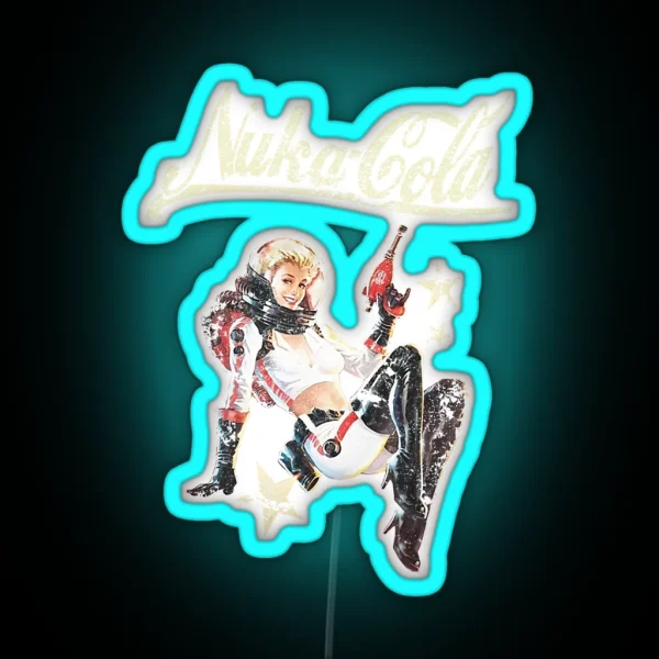 Nuka Pinup RGB Neon Sign