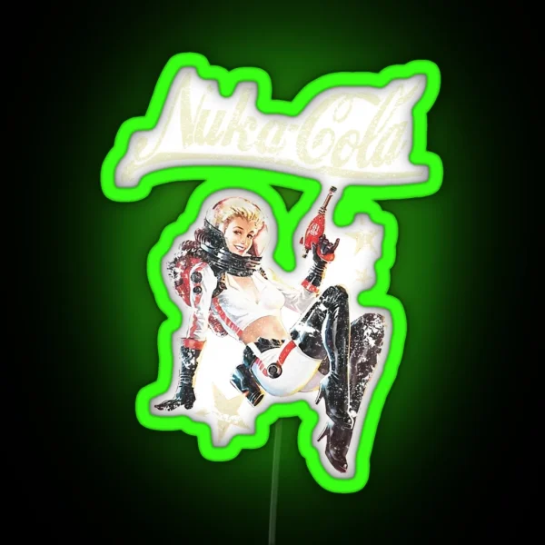 Nuka Pinup RGB Neon Sign