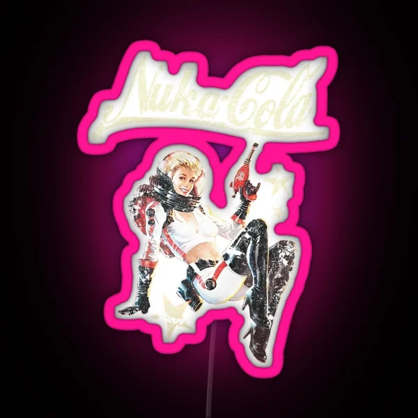Nuka Pinup RGB Neon Sign