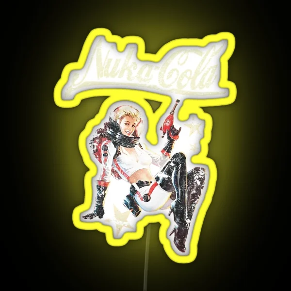Nuka Pinup RGB Neon Sign