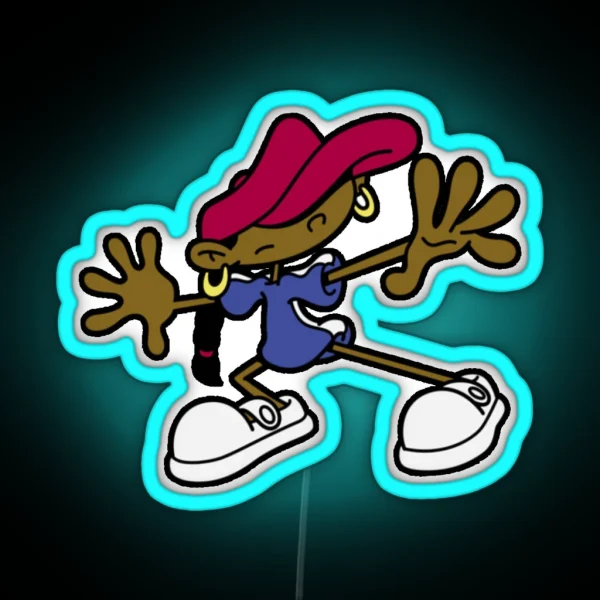 Numbuh 5 RGB Neon Sign