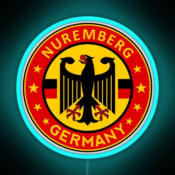 Nuremberg Germany RGB Neon Sign