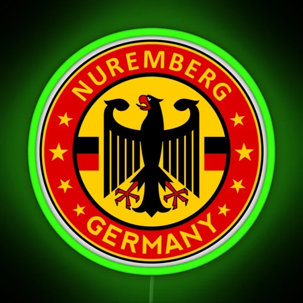 Nuremberg Germany RGB Neon Sign
