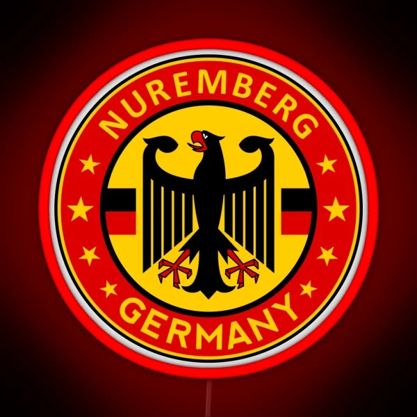 Nuremberg Germany RGB Neon Sign