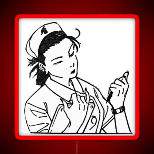 Nurse Geto Suguru RGB Neon Sign