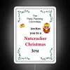 rgb neon christmas nutcracker sign