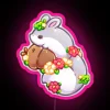 nutkin minion rgb neon sign pink
