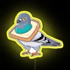NYC Bread Pigeon RGB Neon Sign - Image 6