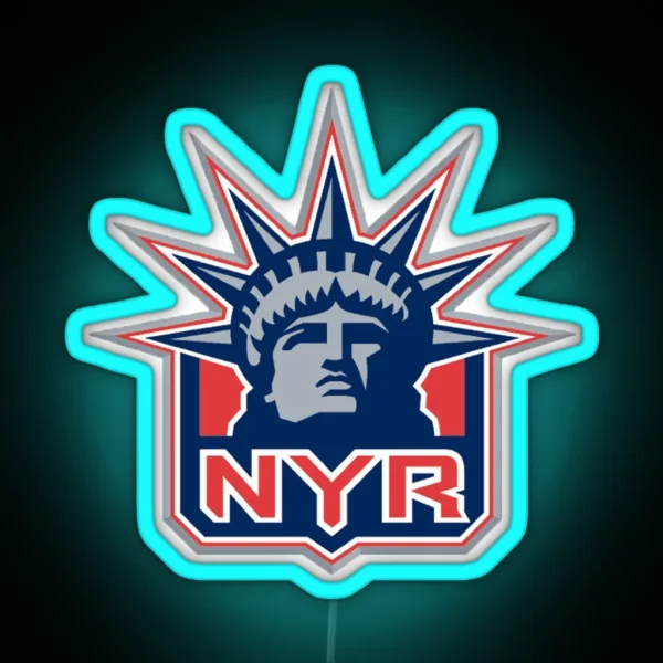NYR Alternate RGB Neon Sign