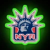 NYR Alternate RGB Neon Sign - Image 3