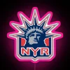 NYR Alternate RGB Neon Sign - Image 6