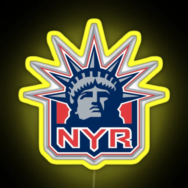 NYR Alternate RGB Neon Sign